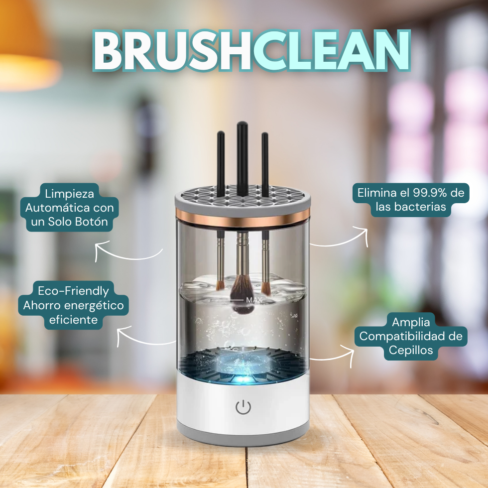 BRUSHCLEAN™ | Limpiador de brochas de maquillaje