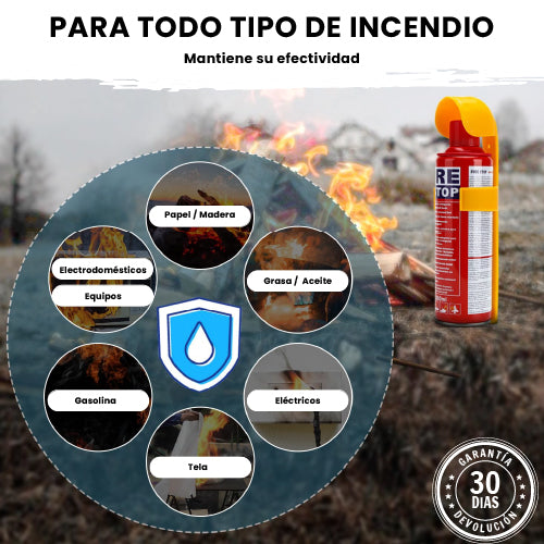 2X1 FIRESTOP | EXTINTOR PORTÁTIL CONTRA INCENDIOS