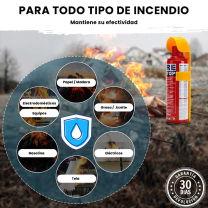 2X1 FIRESTOP | EXTINTOR PORTÁTIL CONTRA INCENDIOS