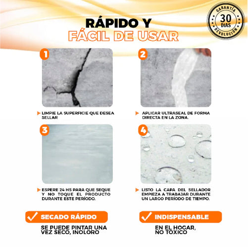 2X1 TODOFLEX | Sellador Impermeabilizante En Aerosol De Grietas y Fugas