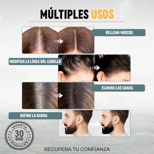2X1 HAIRLINE POWDER™ | POLVOS RELLENADORES DE ZONAS SIN CABELLO