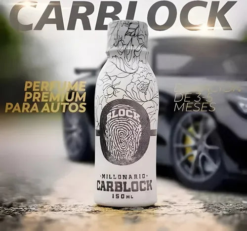 CARBLOCK MILLONARIO® | PERFUME PREMIUM PARA AUTOS