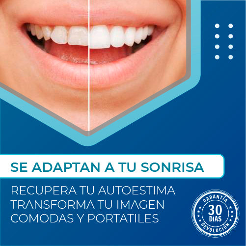 2X1 BESMILE | Carillas Dentales Adaptables
