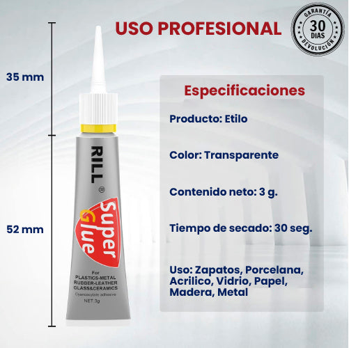 2+2 GRATIS | Potente Pegamento Adhesivo Universal - SUPERGLUE™