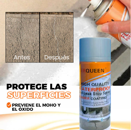 2X1 TODOFLEX | Sellador Impermeabilizante En Aerosol De Grietas y Fugas
