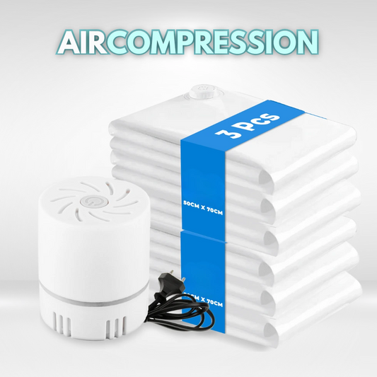 AIRCOMPRESSION | PACK BOLSAS AL VACÍO + BOMBA ELÉCTRICA
