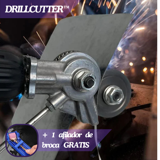 DRILLCUTTER™ | Cortador de metal para taladro +GRATIS Afilador de Broca